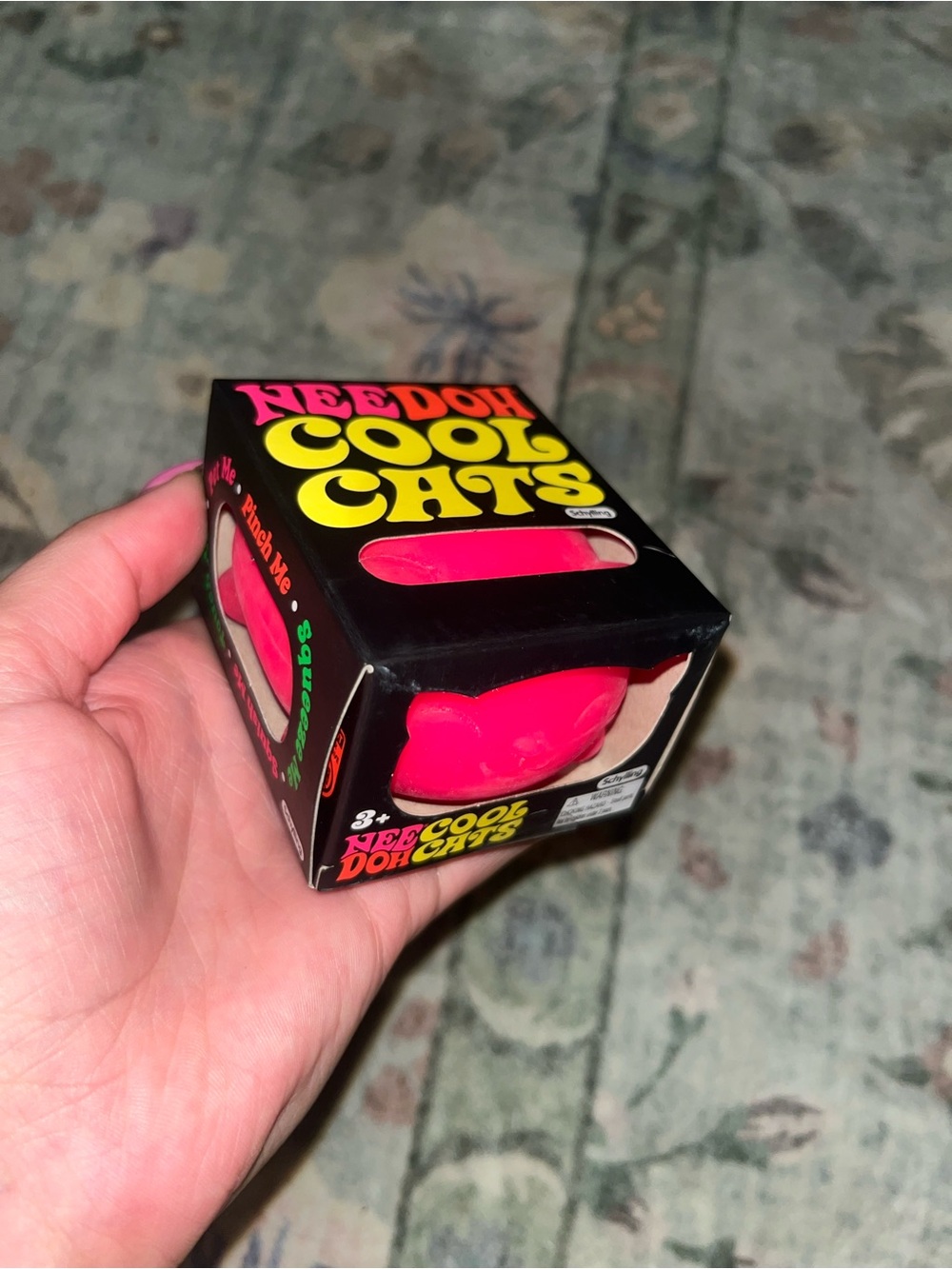 Cool Cats Pink Stretch Toy - Needoh